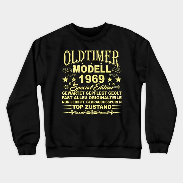 OLDTIMER MODELL BAUJAHR 1969 Crewneck Sweatshirt by SinBle